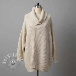 Tessuti per maglioni BIG KNIT cream