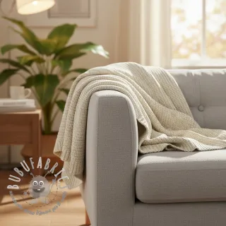 Tessuti per maglioni BIG KNIT cream