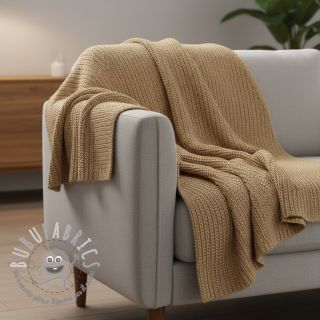 Tessuti per maglioni BIG KNIT beige