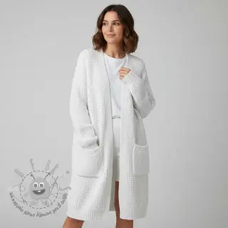 Tessuti per maglioni BIG KNIT white
