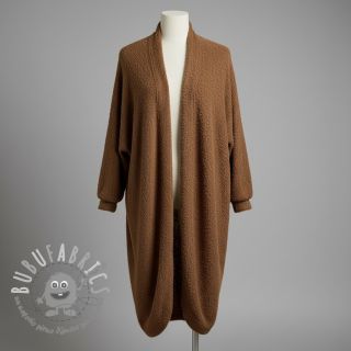 Tessuti per maglioni Paris bouclé brown
