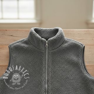 Tessuto per cappotti TEDDY grey