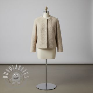 Tessuto per cappotti TEDDY light sand