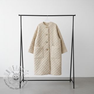 Tessuto per cappotti TEDDY Diamond beige