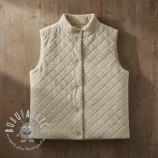 Tessuto per cappotti TEDDY Diamond beige