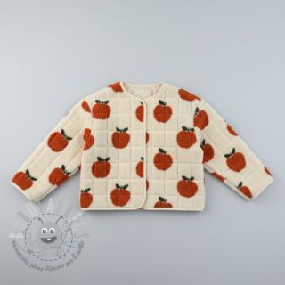 Tessuto per cappotti TEDDY JACQUARD Apples