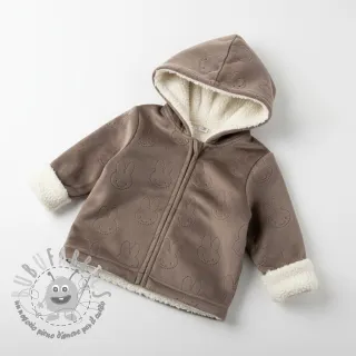 Peluche per neonati TEDDY Bunny taupe