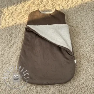 Peluche per neonati TEDDY Bunny taupe
