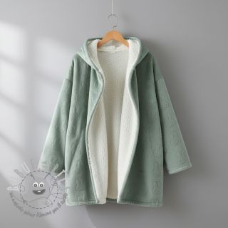 Peluche per neonati TEDDY Bunny old green