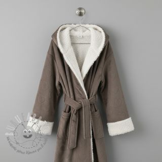 Peluche per neonati TEDDY Hearts taupe