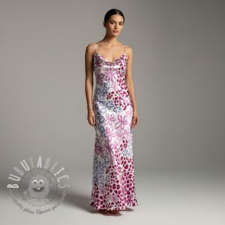 Raso ROYAL MICRO Abstarct white