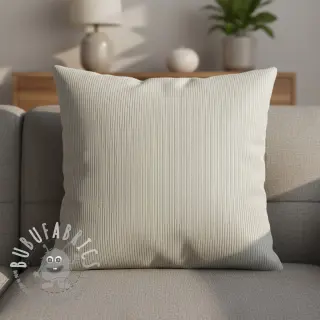 Velluto a coste HUGGY silver