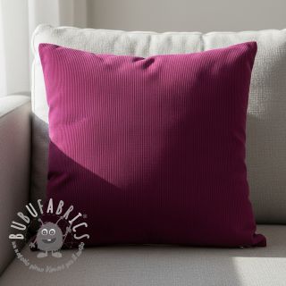 Velluto a coste HUGGY aubergine