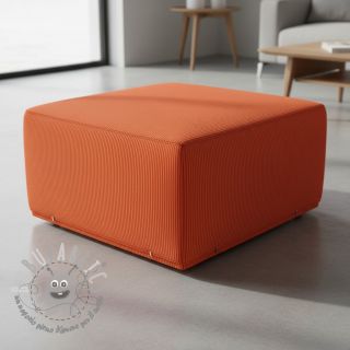 Velluto a coste HUGGY orange spicy