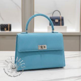 Velluto a coste HUGGY turquoise