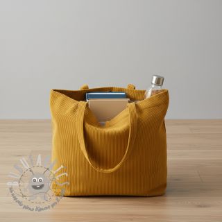 Velluto a coste HUGGY ocre