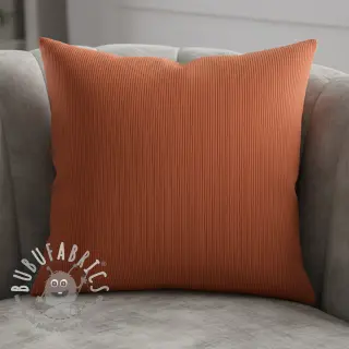 Velluto a coste HUGGY terracotta