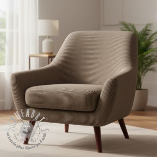 Velluto a coste HUGGY taupe