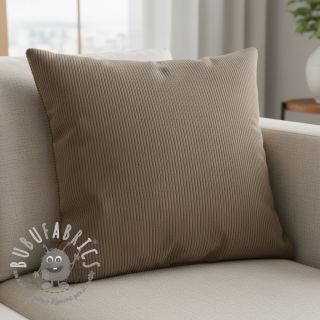 Velluto a coste HUGGY taupe