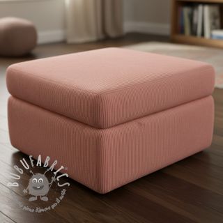 Velluto a coste HUGGY bois de rose