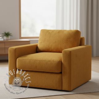 Velluto a coste HANNIBAL ocre