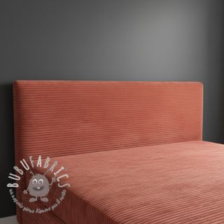 Velluto a coste HANNIBAL terracotta