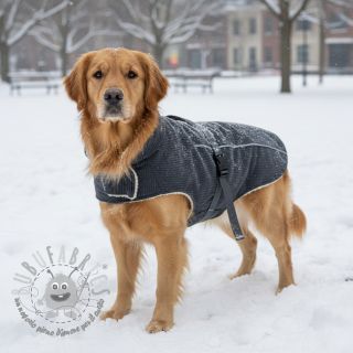 Velluto a coste Cofur fleece black