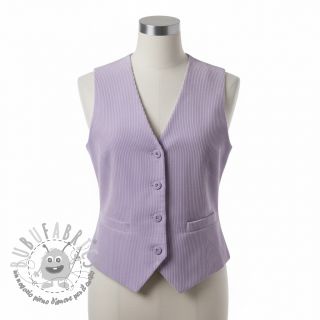 Velluto a coste 6W WASHED STRETCH lilac