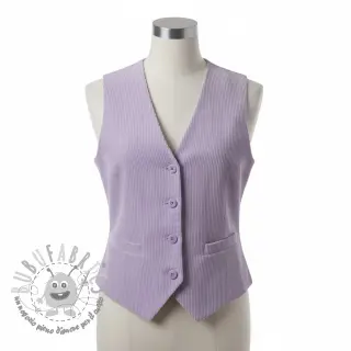 Velluto a coste 6W WASHED STRETCH lilac