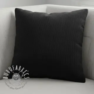 Velluto a coste 6W WASHED STRETCH black