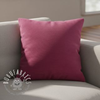 Velluto a coste 6W WASHED STRETCH fuchsia