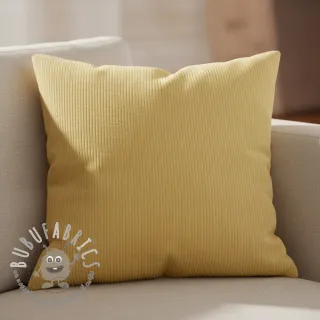 Velluto a coste 6W WASHED STRETCH light yellow