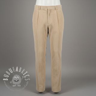 Velluto a coste 6W WASHED STRETCH sand