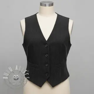 Velluto a coste 6W COTTON TOUCH black