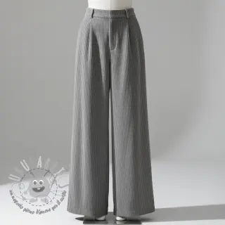 Velluto a coste 6W COTTON TOUCH light grey