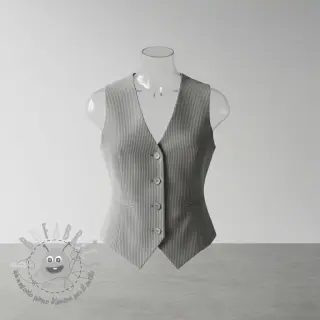 Velluto a coste 6W COTTON TOUCH light grey