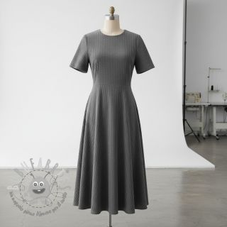 Velluto a coste 6W COTTON TOUCH dark grey