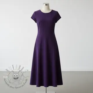 Velluto a coste 6W COTTON TOUCH purple