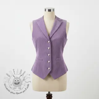 Velluto a coste 6W COTTON TOUCH lilac