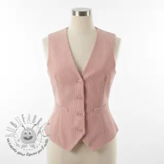 Velluto a coste 6W COTTON TOUCH rose