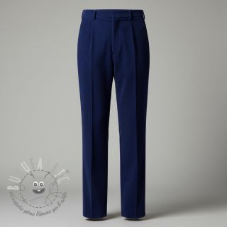 Velluto a coste 6W COTTON TOUCH cobalt