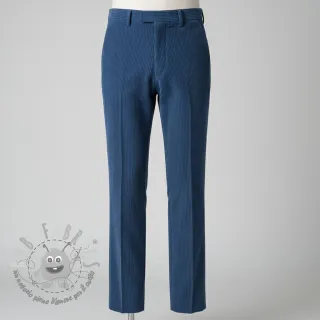 Velluto a coste 6W COTTON TOUCH blue