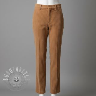 Velluto a coste 6W COTTON TOUCH light brown