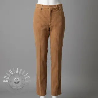 Velluto a coste 6W COTTON TOUCH light brown