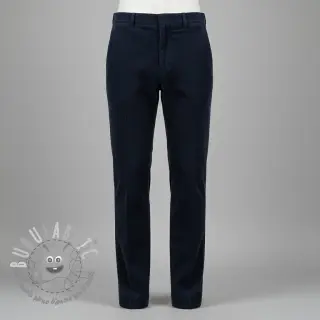 Velluto a coste 6W COTTON TOUCH navy