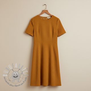 Velluto a coste 6W COTTON TOUCH ochre