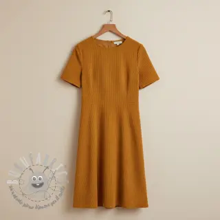 Velluto a coste 6W COTTON TOUCH ochre