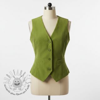 Velluto a coste 6W COTTON TOUCH green