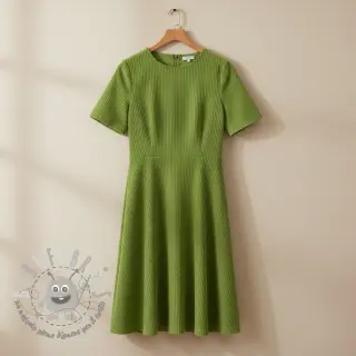 Velluto a coste 6W COTTON TOUCH green
