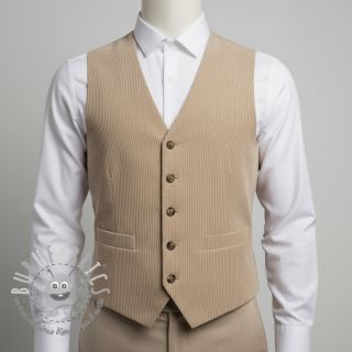 Velluto a coste 6W COTTON TOUCH natural